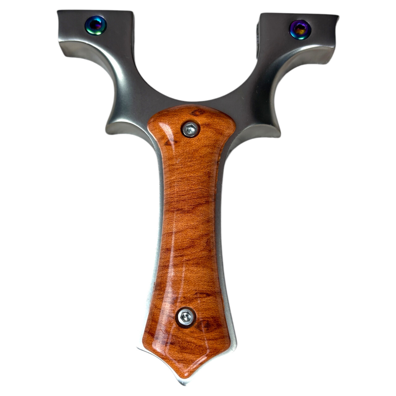 Prak nerezový Shaobo Elegance s puzdrom - strieborný-hnedý