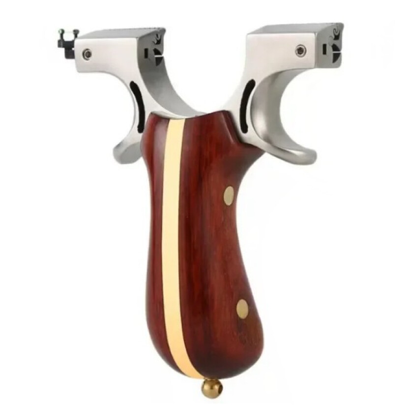 Prak nerezový Shaobo Dragon s puzdrom - strieborný-hnedý