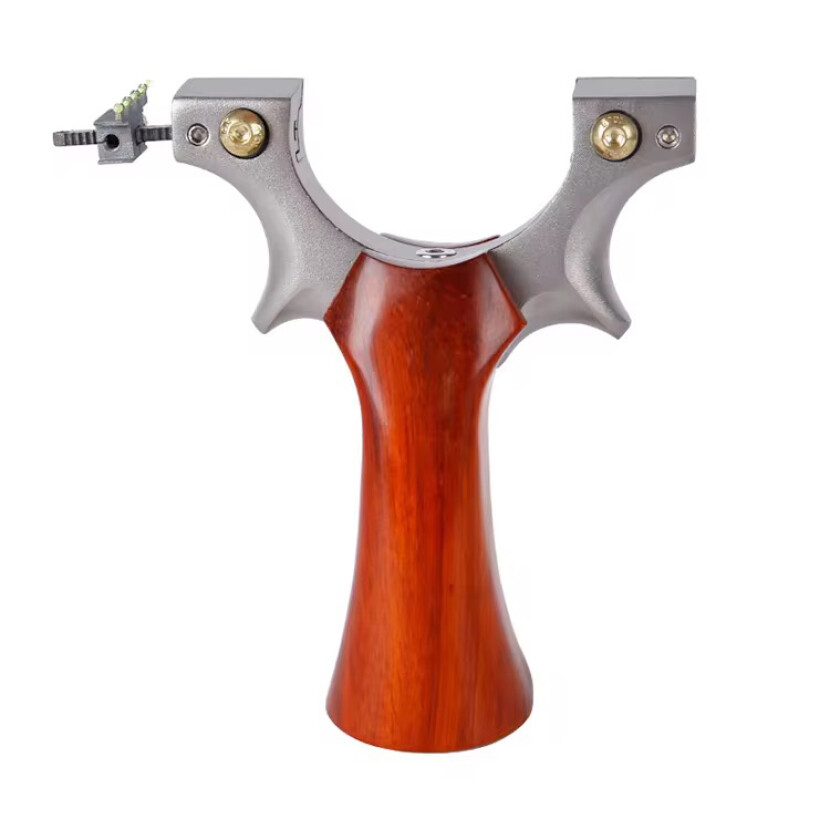 Prak nerezový Shaobo OTT Masív s puzdrom - strieborný-hnedý