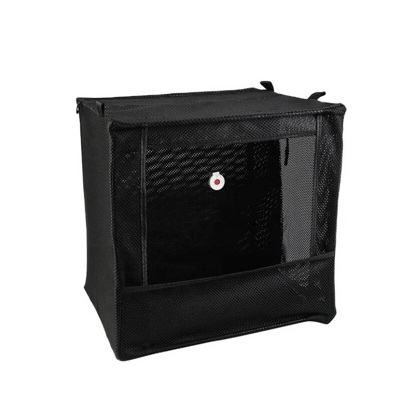 Skladací strelecký box pre praky - čierny