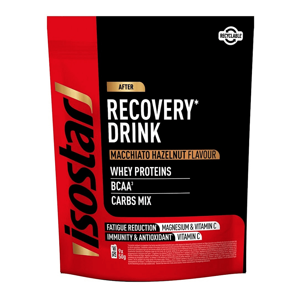 ISOSTAR Recovery drink macchiato 450 g