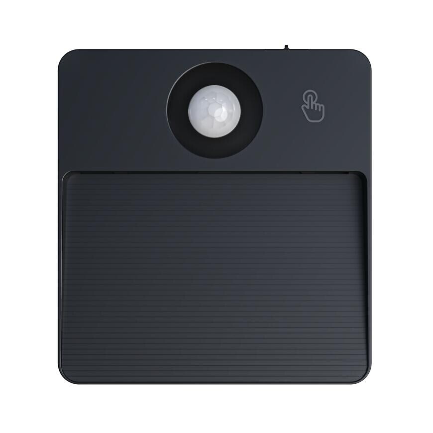 LAMPA Z CZUJNIKIEM RUCHU RGB SELVIK KW 66780 BLACK