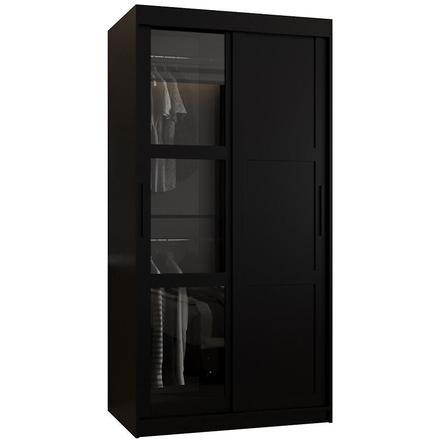 Skriňa Dome III 100 čierna