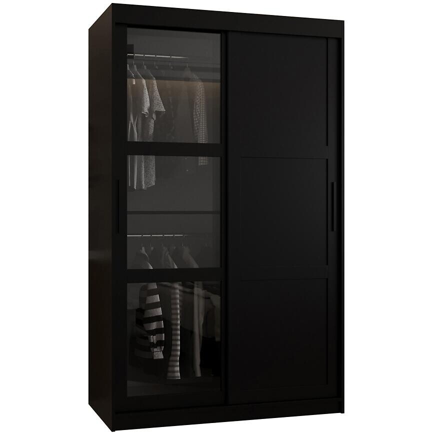 Skriňa Dome III 120 čierna