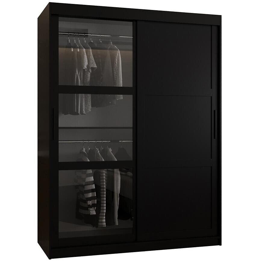 Skriňa Dome III 150 čierna