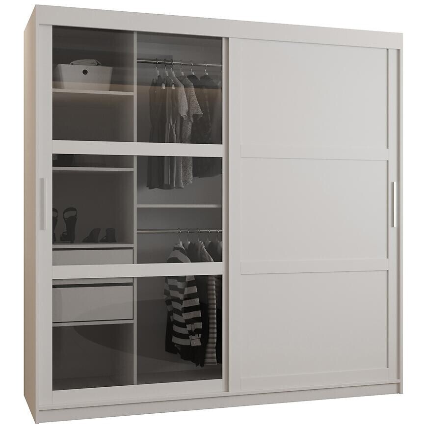 Skriňa Dome III 200 biela