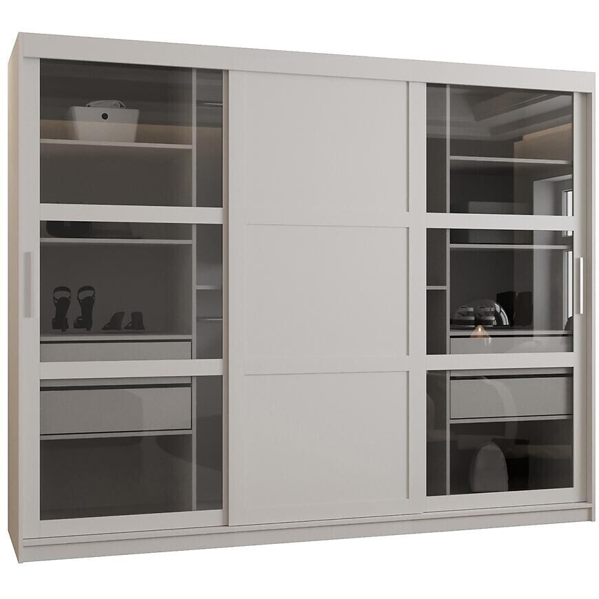 Skriňa Dome III 250 biela