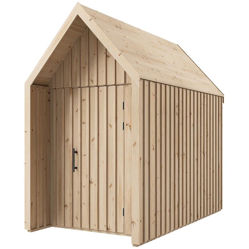 Záhradný domček Swedish Barn 1629 prírodný V1