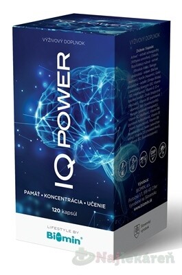 Biomin IQ POWER 120 kapsúl