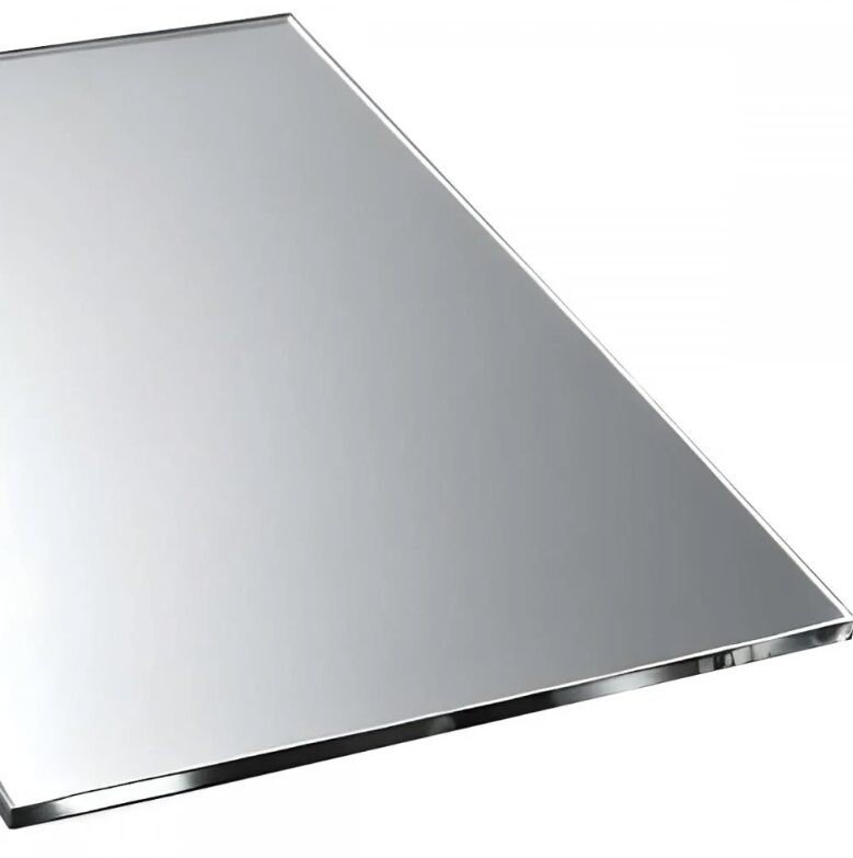 Akryl pre laserové spracovanie 500 x 300 x 3 mm - Zrkadlové plexisklo, strieborné