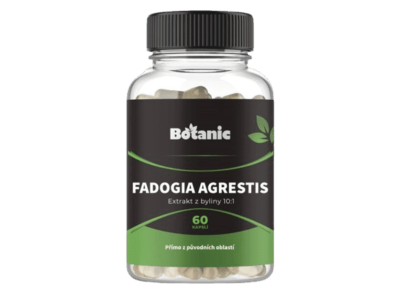 BOTANIC Fadogia agrestis - Extrakt z byliny 10:1, 60 kapsúl