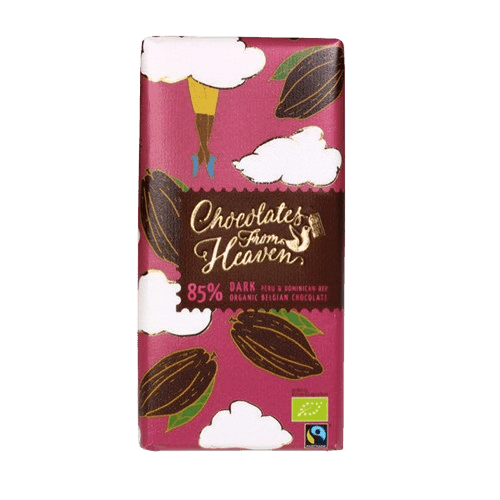 CHOCOLATES FROM HEAVEN BIO horká čokoláda Peru 85% 100 g