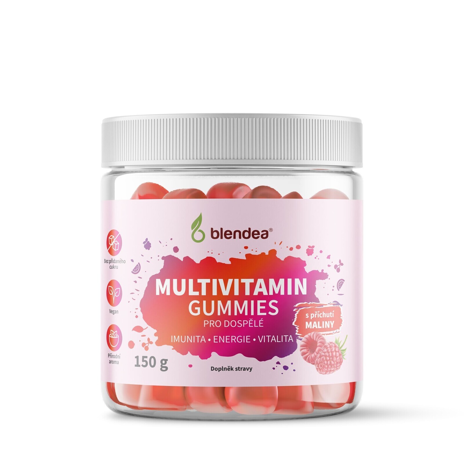 Blendea Multivitamín Gummies pre dospelých 60 kusov
