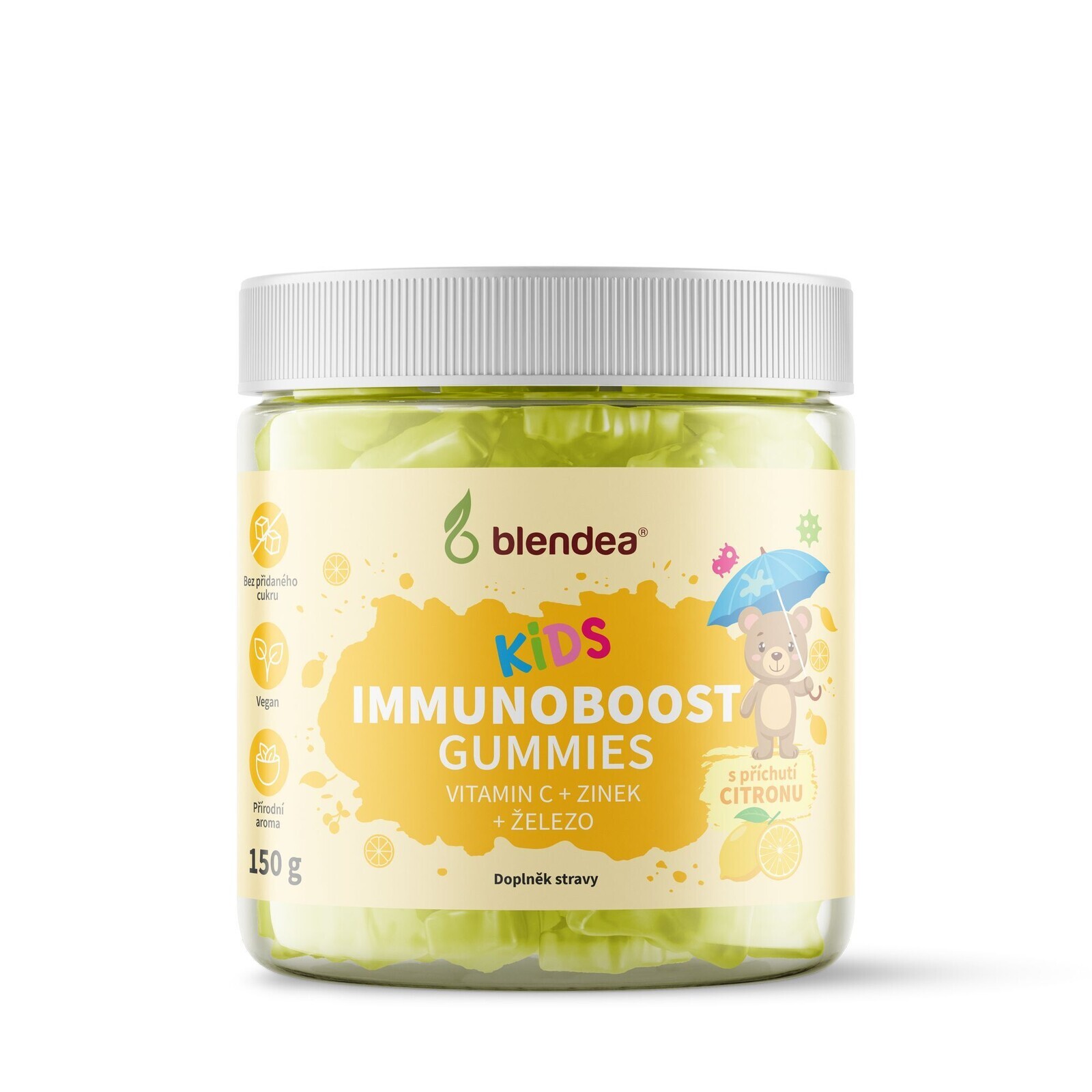 Blendea ImmunoBoost Gummies pre deti 60 kusov