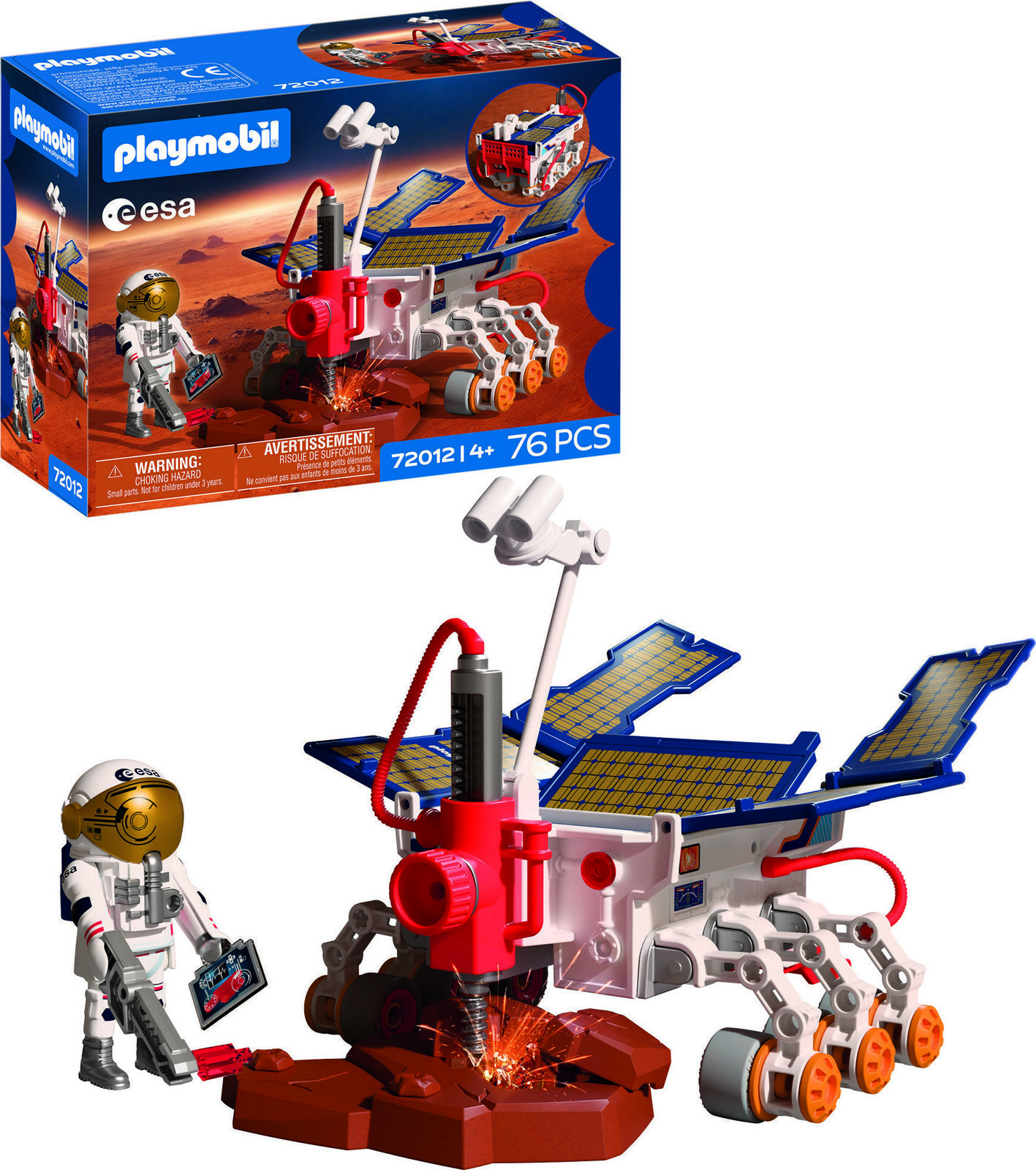 Playmobil 72012 Esa: Mars – Prieskumný rover