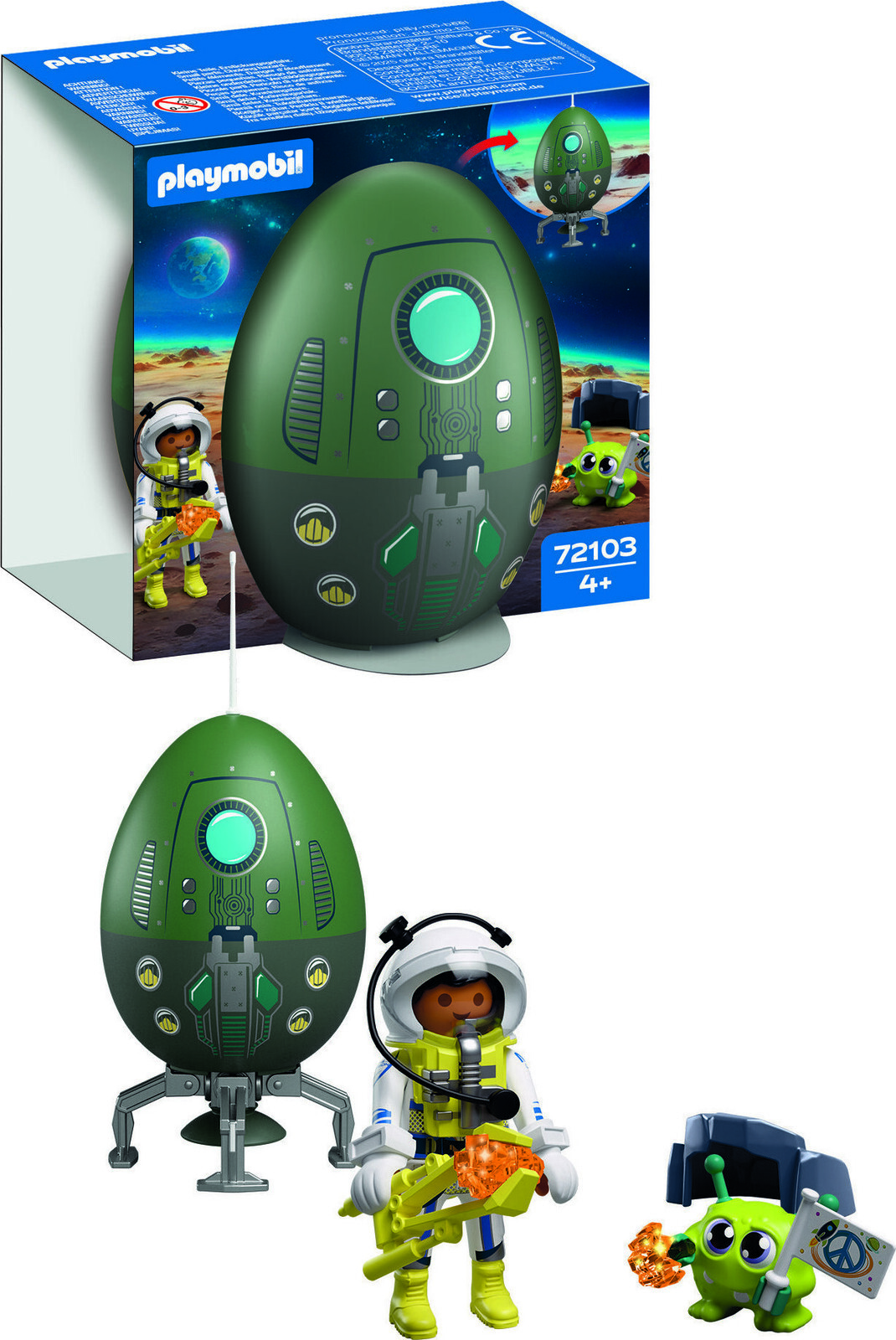 Playmobil 72103 Play Egg: Vo vesmíre
