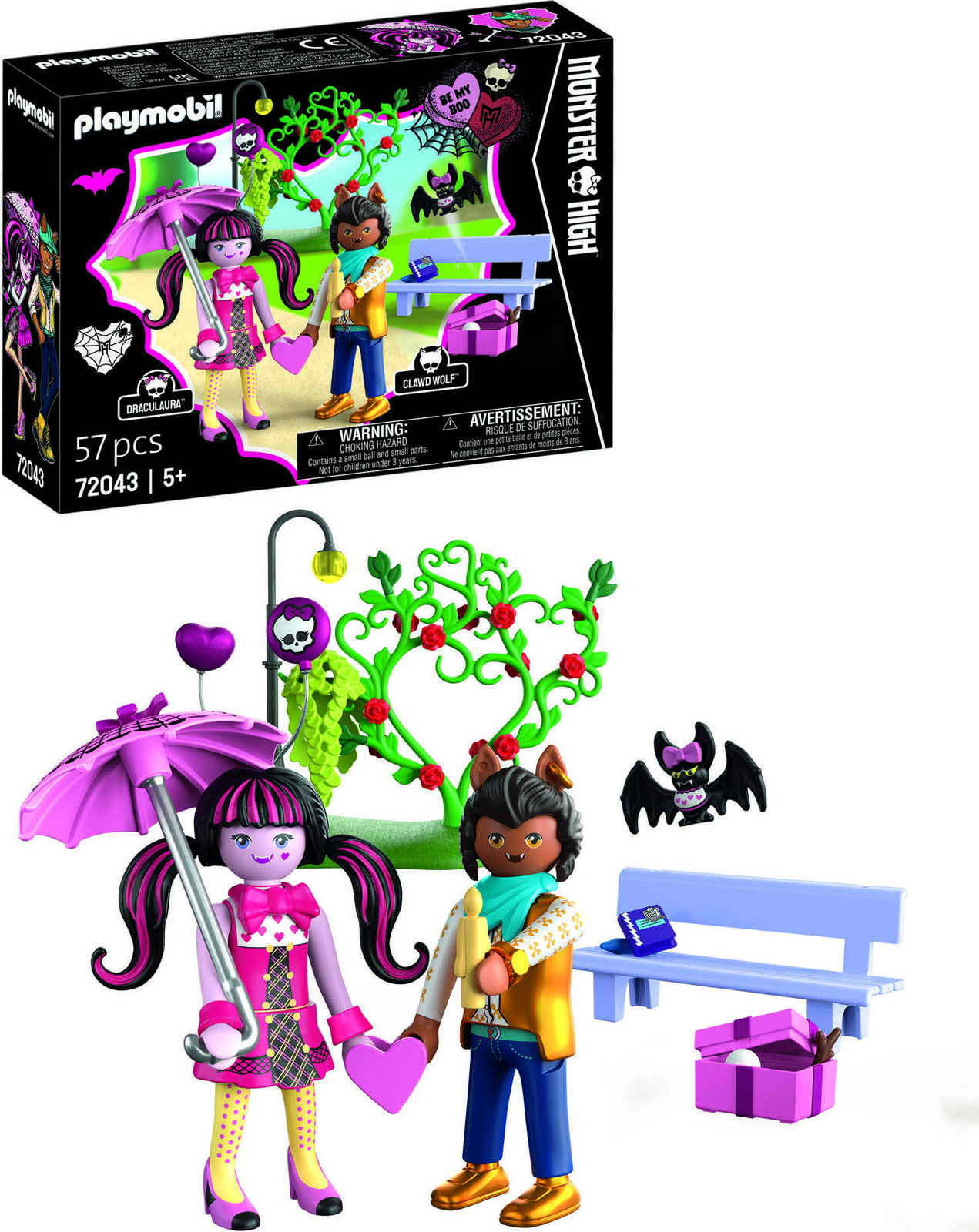 Playmobil 72043 Monster High Valentínske rande