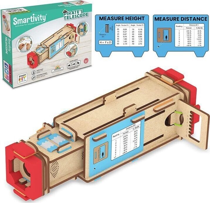 Smartivity – Teleskop, drevená stavebnica