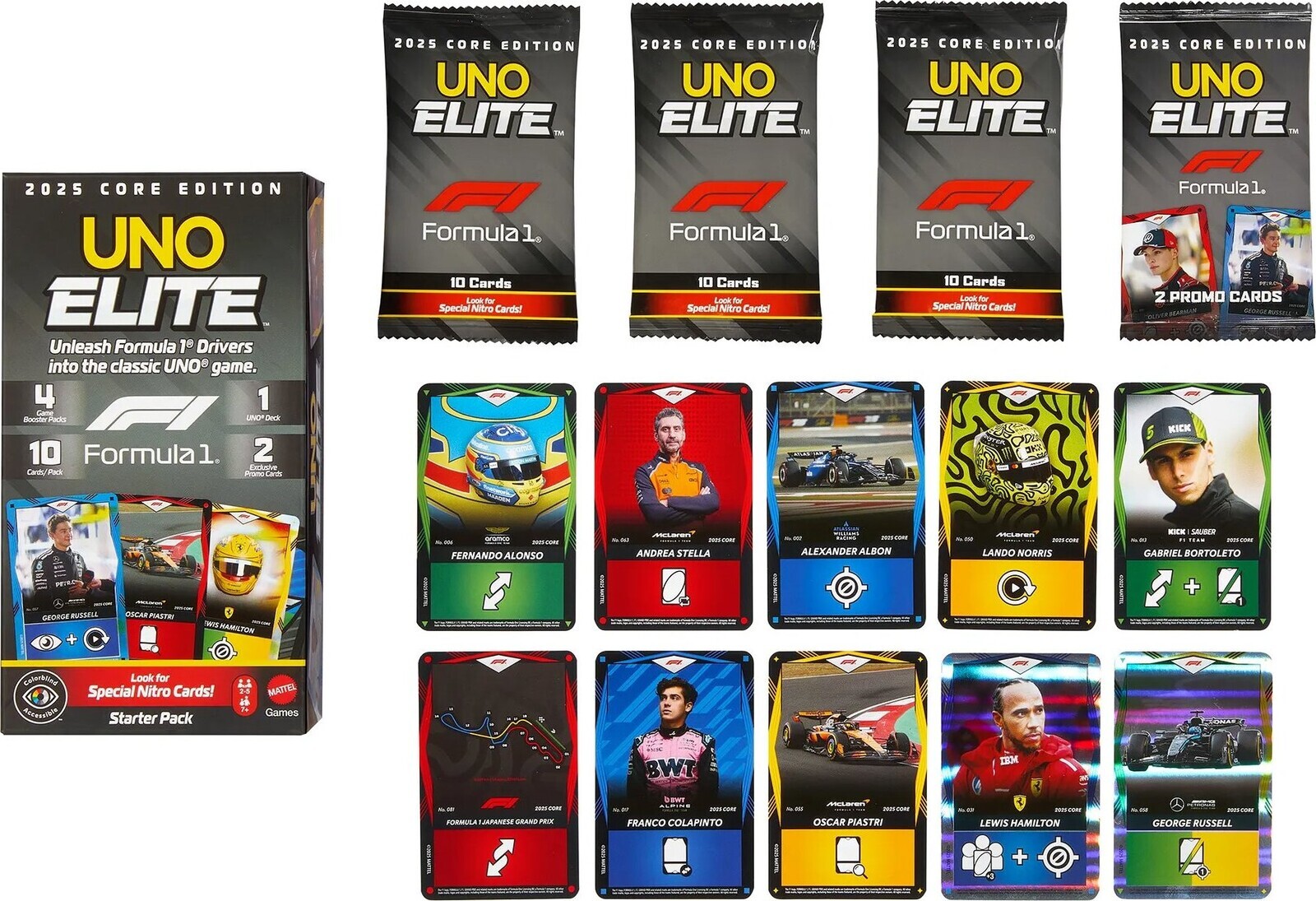 UNO Formula 1 Elite Racers
