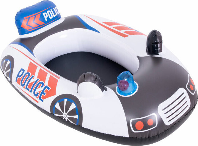 SunClub 35281 Dětský nafukovací člun 80 × 53 cm, policejní vůz