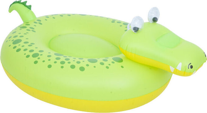 SunClub 35446 Nafukovací sedátko 145 × 95 × 52 cm, krokodýl