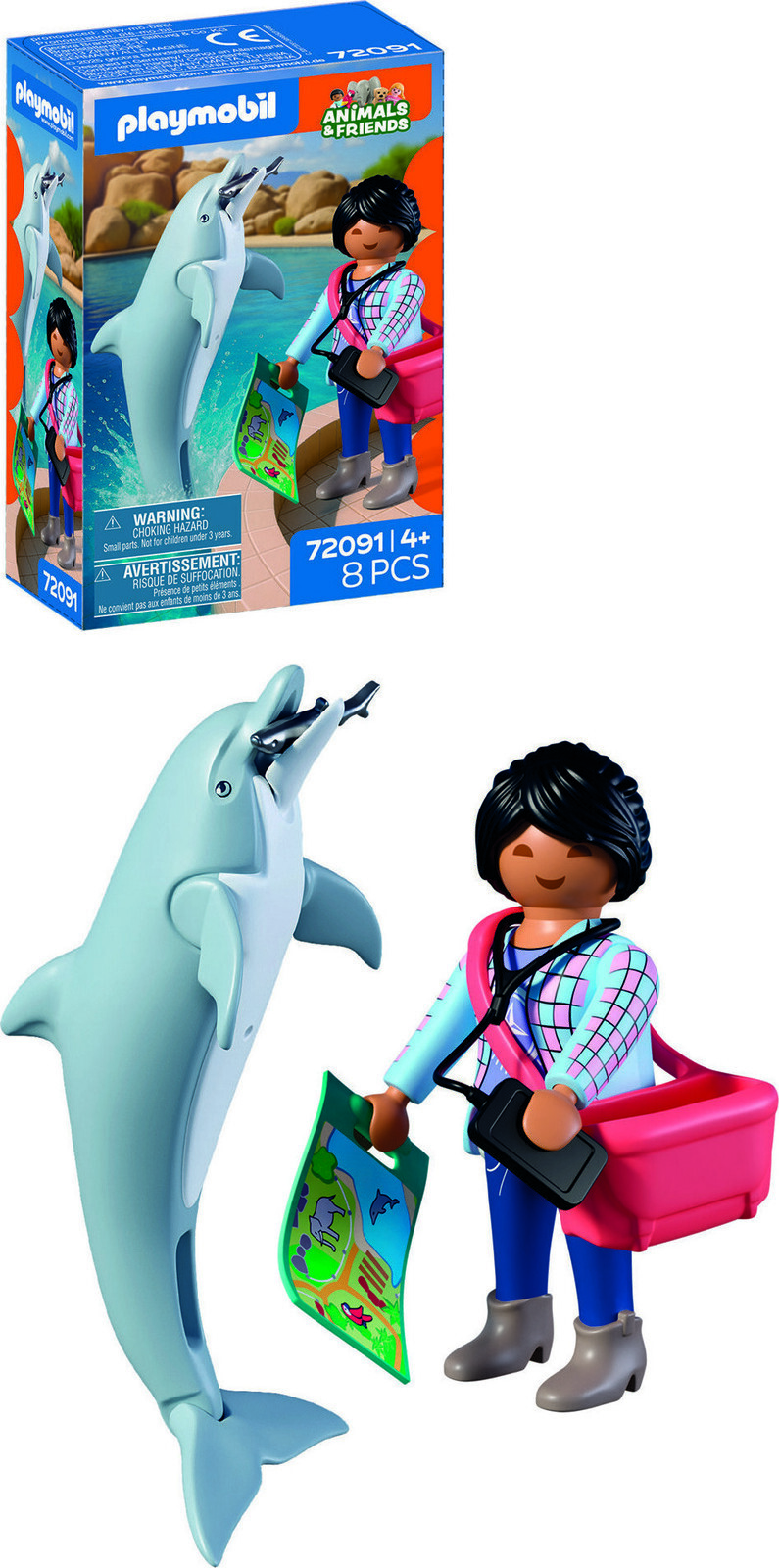 Playmobil 72091 Delfín a návštevníčka