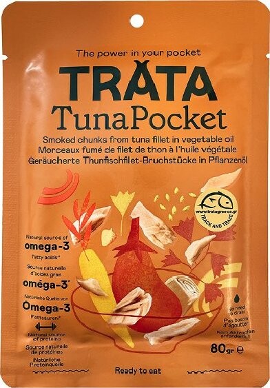 TRATA Tuniak údený v rastlinnom oleji 80 g