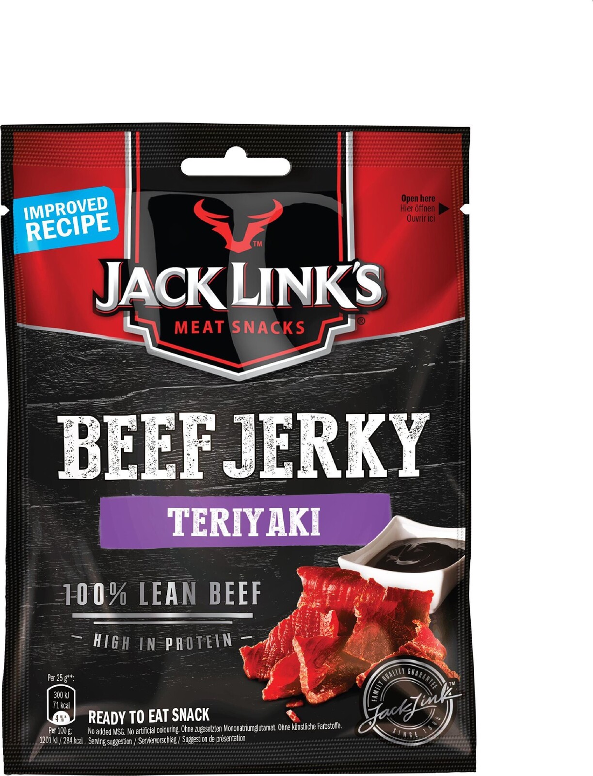 Jack Links Beef jerky teryiaki 25 g