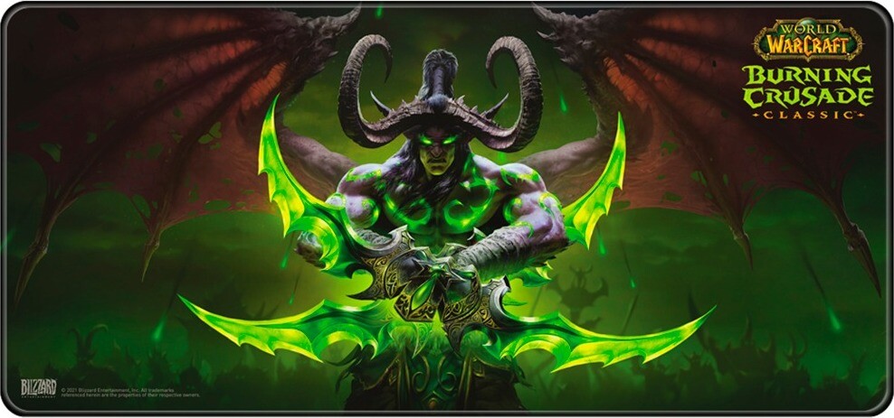 World of Warcraft – Burning Crusade: Illidan – Podložka pod myš a klávesnicu