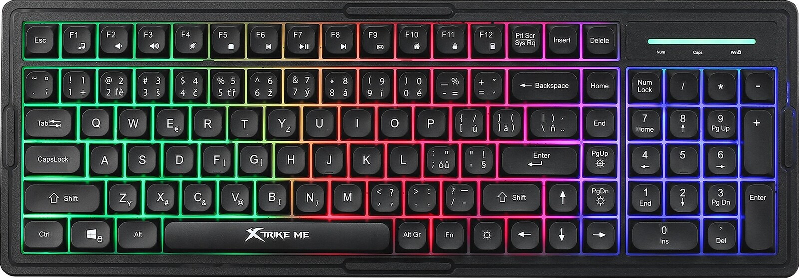XTRIKE ME KB-309 BK Gaming Keyboard – CZ
