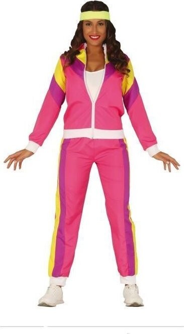 GUIRCA Kostým retro šuštiaková súprava 80. roky – dámsky – veľ. XL 44 – 46