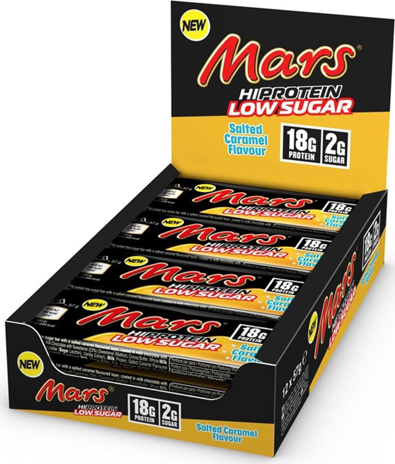 Mars High Protein Bar, 12× 59 g Original