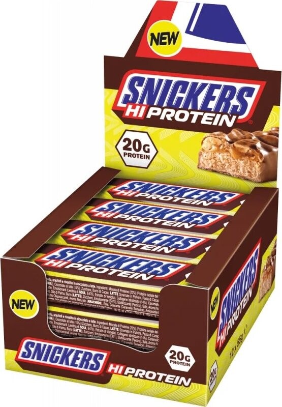 Snickers High Protein Bar, 12× 55 g Original