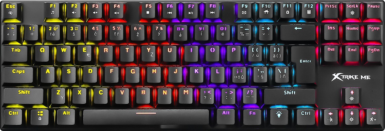 XTRIKE ME GK-989 Wired Mechanical Keyboard – CZ