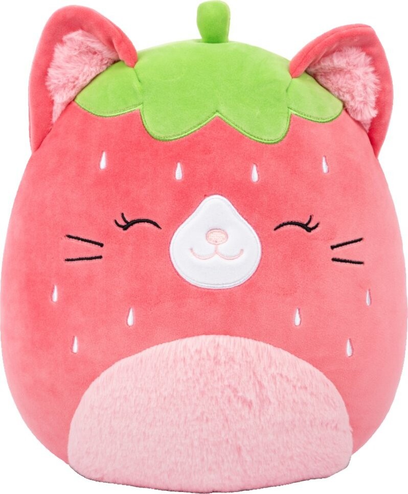 Squishmallows Jahodová kočka Olma