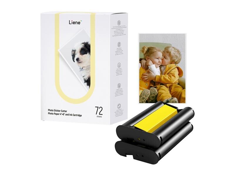 Nálepkový papier LIENE PixCut 4x6