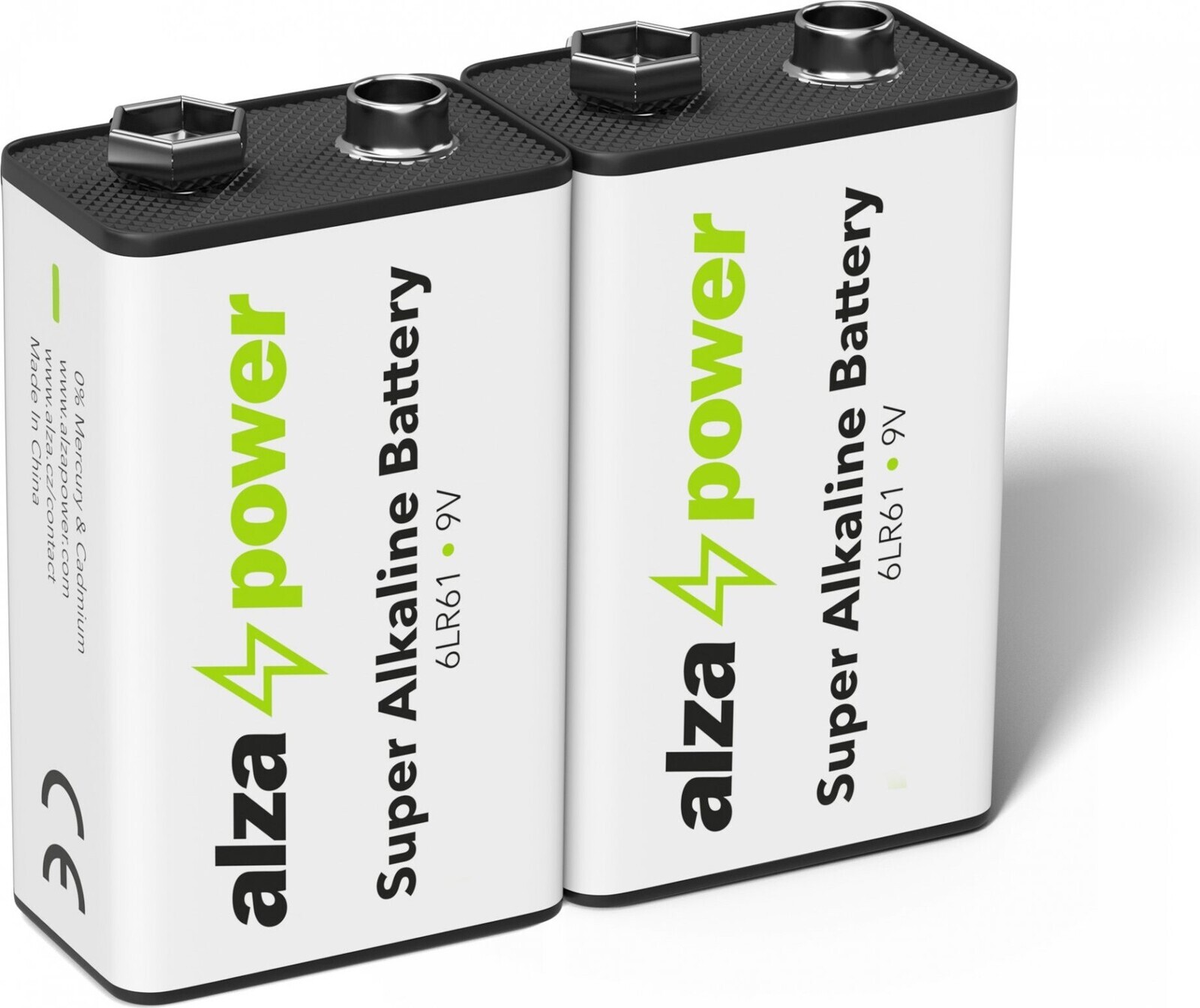 AlzaPower Super Alkaline 6LR61 (9 V) 2 ks