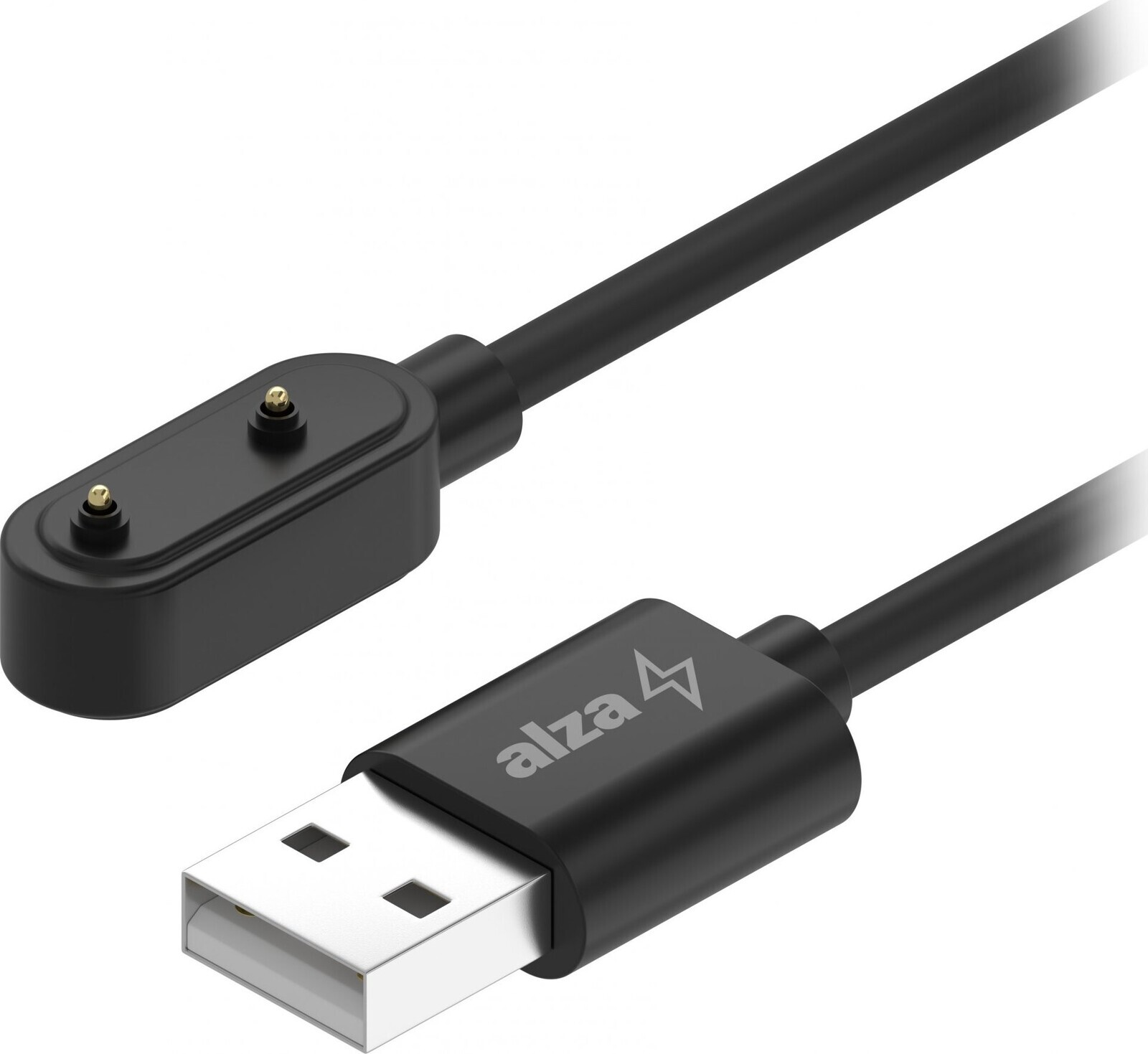 AlzaPower USB-A nabíjací kábel pre Huawei Watch Fit 3/2, Band 10 – 6 a Honor Band 10 – 6, 1 m