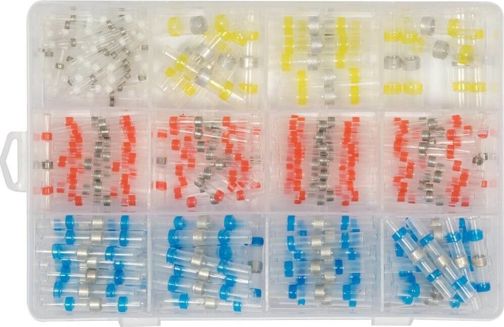 YATO Zmršťovacie bužírky s spojivom vodotesné súprava 220 ks YT-81460