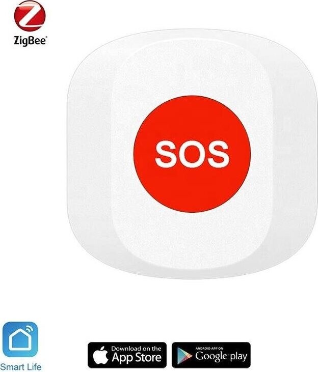 iQtech Smartlife S0S02 Zigbee SOS tlačidlo, Zigbee 3.0