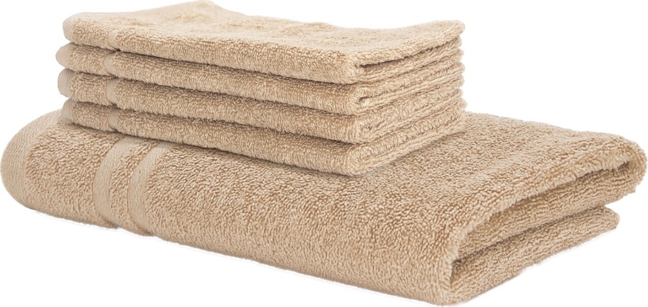 Siguro Súprava uterákov a osušky Comfy Touch L, Beige