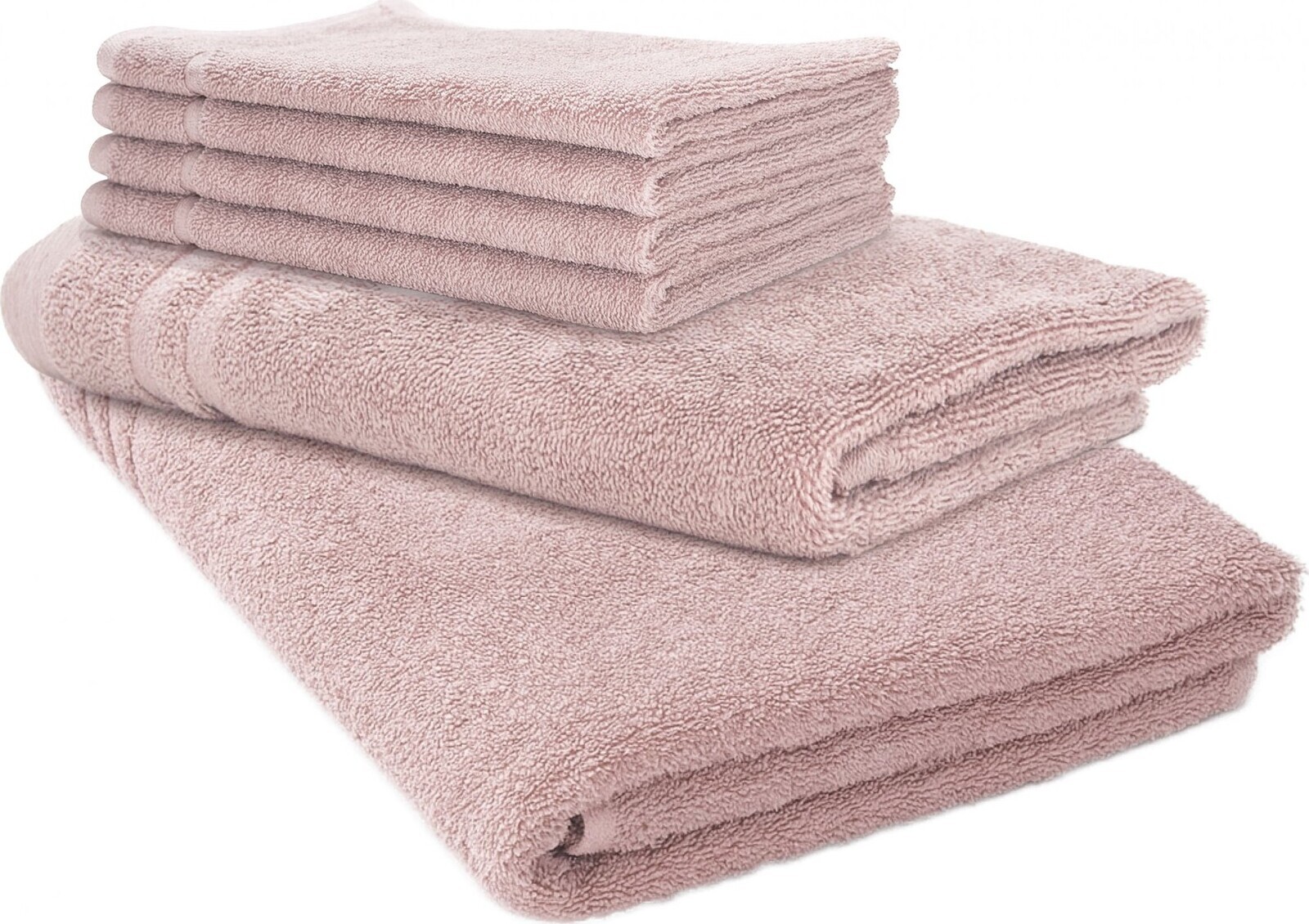 Siguro Súprava uterákov a osušky Comfy Touch XL, Dusty Pink