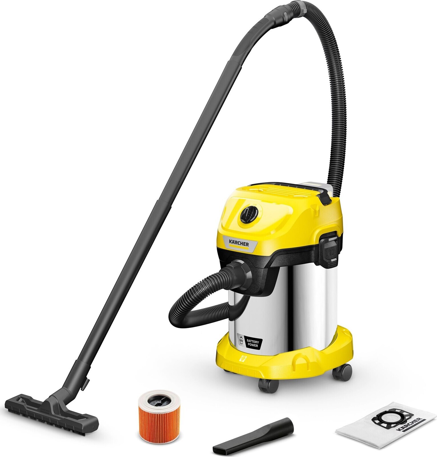 KÄRCHER Viacúčelový vysávač WD 3-18 S (bez aku)