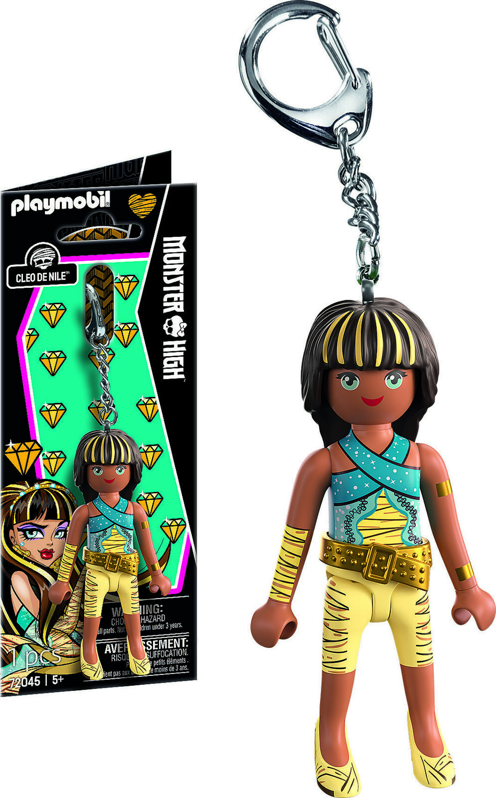 Playmobil 72045 Monster High Cleo De Nile prívesok