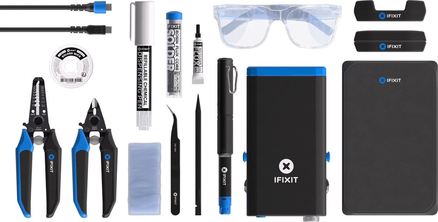 iFixit FixHub Power Series – Sada spájkovacích nástrojov