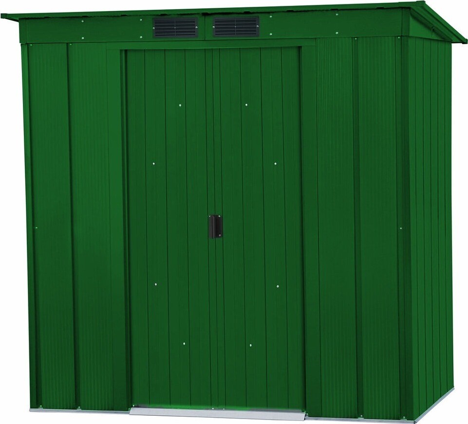 DURAMAX Domček záhradný PENT ROOF ECO, zelená 181 × 263 × 124 cm