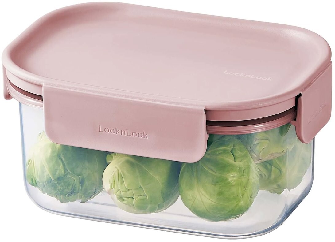 LocknLock Classic Plus Dóza na potraviny 0,385 l ružová