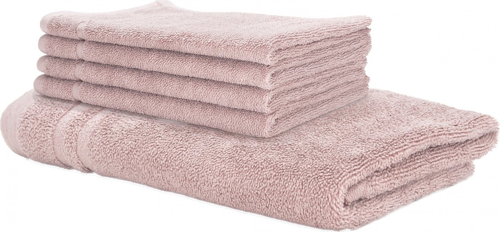 Siguro Súprava uterákov a osušky Comfy Touch L, Dusty Pink