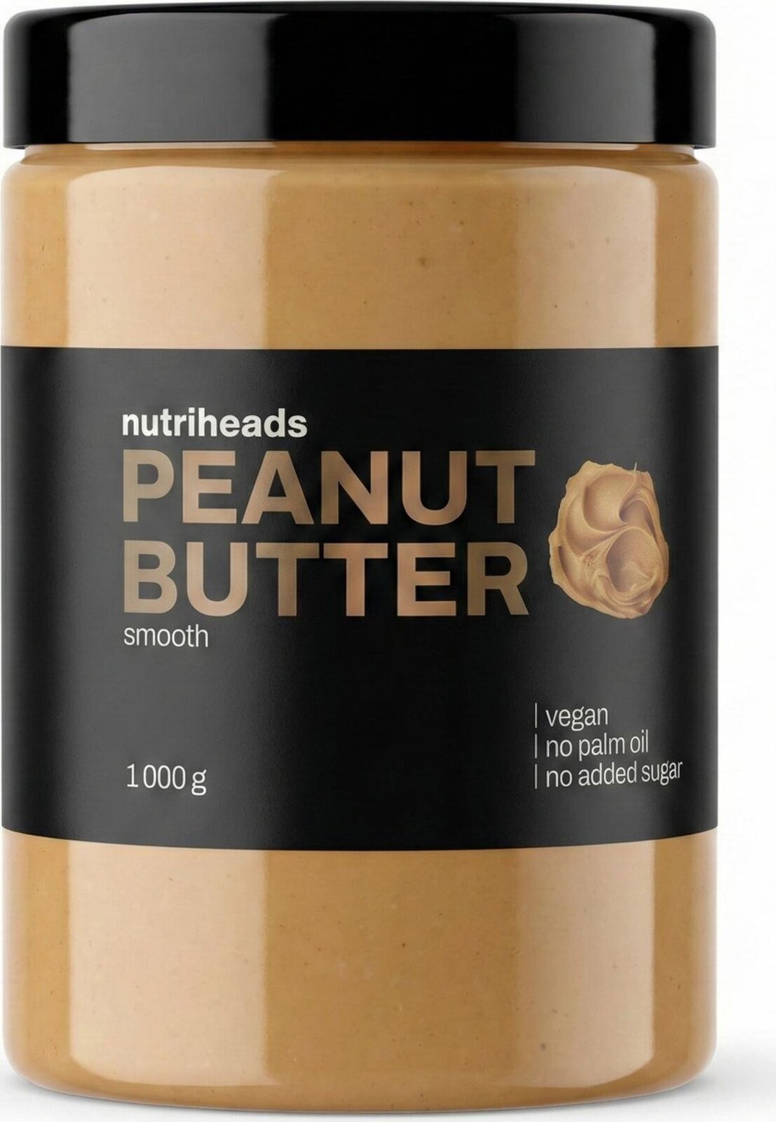 Nutriheads Peanut Butter Smooth 1000 g