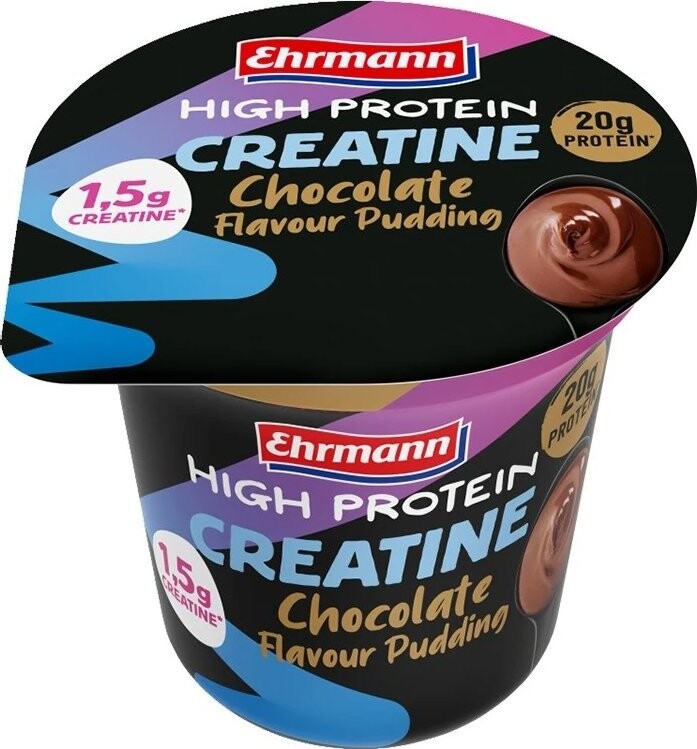 Ehrmann High Protein Creatine Pudding Chocolate Flavour 230 g